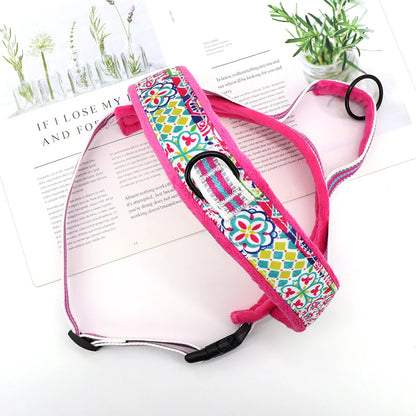 Warm Dog Harness Vest Winter Dog Harnesses Soft Padded Pet Training Harnesses Vests Adjustable For Small Large Dogs Bulldog Pug