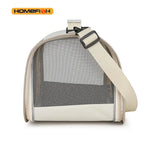 Portable Pet Carrier Bag for Small Dogs Cats Outdoor Foldable Cat Bag Breathable Cat Shoulder Bag Kitten Carrying Bag - shimendi