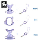 Truelove Pet Harness and Leash Set Ultra-Lightweight Breathable High Quality Nylon Mesh Reflective Night Training Dog TLH2918 shimendi Sécurité et Confort pour Chien chat| Shimendi