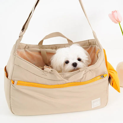 Onecute Pet Carrier Shoulder Bag Travel Bag Business Packages Transport Basket For Small Medium Dogs