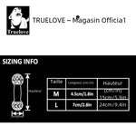 Truelove Pet Super Durable Leak-proof Treat Dispenser Dog Toy Dumbbell Slow Feeder IQ Training Playing Teething Dog TLT2606 shimendi Sécurité et Confort pour Chien chat| Shimendi