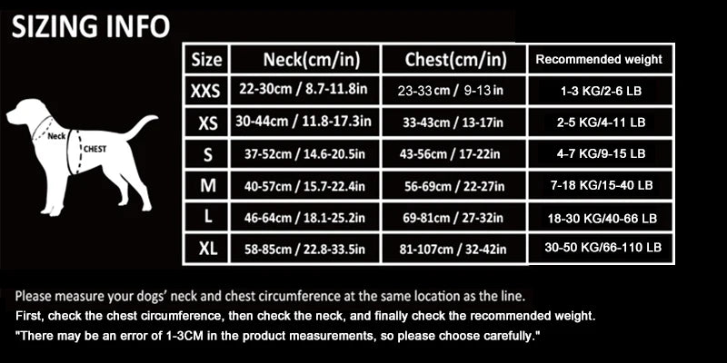 Truelove Uitra Light Safety Pet Harness Small and Medium Large and Strong Dog Explosion-proof Waterproof Outdoor Product TLH6282