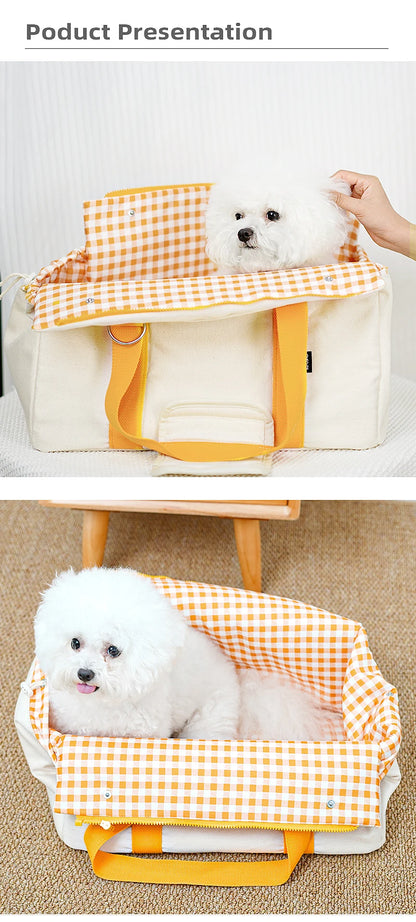 pet small dog cat bag Breathable Pets Handbag  Multipurpose pet bag nest Portable Foldable Dual-use Mobile Dog Nest dog purse