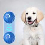Pet Toy Ball Automatic Moving Dog Toy Ball Smart USB Jumping Rotating Interactive Dog Chew Toy Ball for Puppy Ball Toy - shimendi