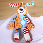 Pet Plush Toy Cute Animals Bite Resistant Interactive Squeaky Dog Chewing Toy Pet Dog Teeth Cleaning Chew Toy Pet Supplies - shimendi