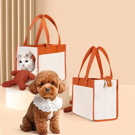 Cute Dog Carrier Bag Going Out Large Capacity Bear Plush Cat Shoulder Bag Small Dog Tote Bag shimendi Sécurité et Confort pour Chien chat| Shimendi