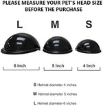 ATUBAN Pet Helmet and Goggles Set, 2 PCS Helmet and Sunglasses Pet Cap Hard Hat Adorable Puppy Goggles for Small Pets - shimendi