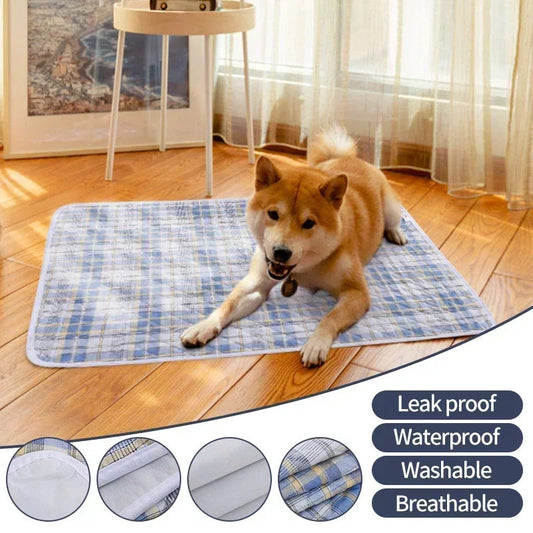 Dog Pee Pad Reusable Diaper Mat Washable Puppy Training Urine Absorbent Environment Protect Mattress Cat Bed Car Seat Cover shimendi Sécurité et Confort pour Chien chat| Shimendi
