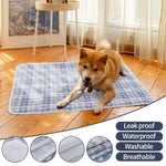 Dog Pee Pad Reusable Diaper Mat Washable Puppy Training Urine Absorbent Environment Protect Mattress Cat Bed Car Seat Cover - shimendi