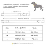 Free Custom PU Leather Dog Collar Engraved Dog Collars Adjustable Pet Buckle ID Necklace Durable for Small Medium Large Dogs Pug - shimendi