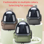 2025 New Transparent Pet Carrier Backpack Cat Accessories Outdoor Pet Shoulder bag for Cats Small Dogs Breathable Pet Supplies shimendi Sécurité et Confort pour Chien chat| Shimendi