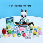30pcs Random Cute Accessories for Dogs and Cats,Necklace Collar Clothes Glasses Hat Laptop Bow Food and Drink Fit for Shorthair shimendi Sécurité et Confort pour Chien chat| Shimendi
