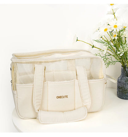 Pet Travel Backpack Outdoor Tote Bag Backpack For Puppy Summer breathable style Chihuahua Dog Supplies Suitable For Small Pets