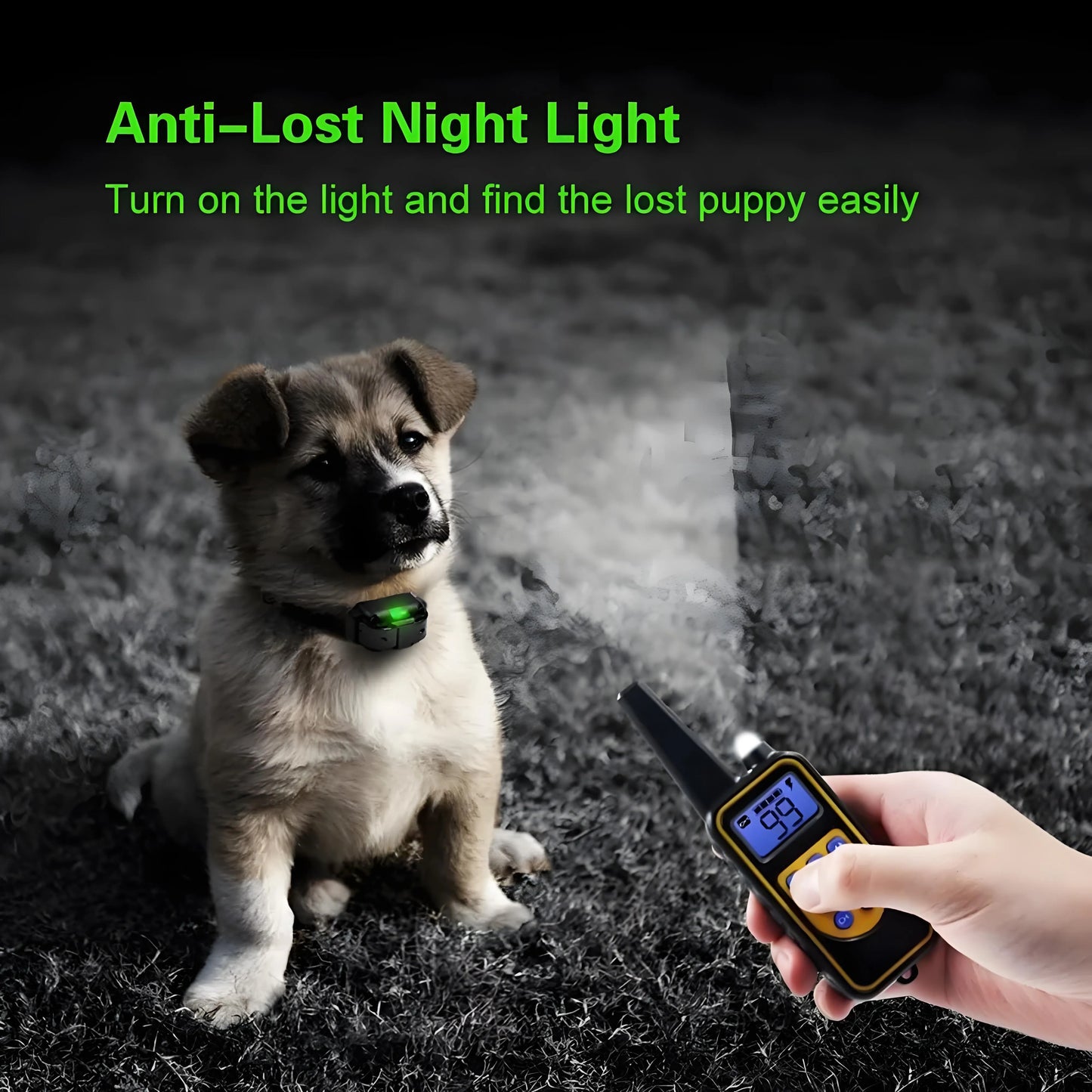 800m Dog Training Collar LCD Screen Waterproof Pet Electronic Collar Remote Control Trainer For Most Dogs