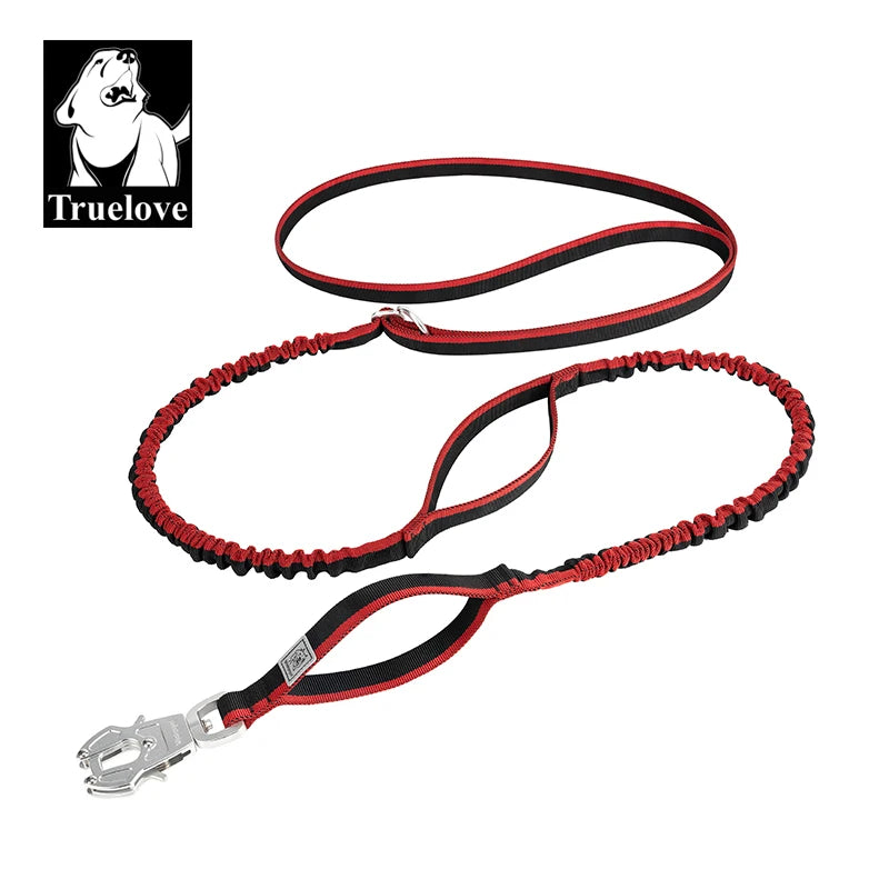TRUELOVE Dog Leash Heavy Duty with Quick Release/Locking Frog Clip Waterproof Tactical Multi-function Bungee Cobra Buckle YL1833 - shimendi