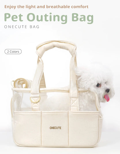 Pet Travel Backpack Outdoor Tote Bag Backpack For Puppy Summer breathable style Chihuahua Dog Supplies Suitable For Small Pets