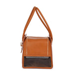 New Luxury PU Leather Pet Carrier Bag Breathable Handbag For Puppy Cat Fashion Dog One-shoulder Bag Portable Pet Travel Handbag shimendi Sécurité et Confort pour Chien chat| Shimendi