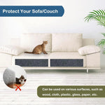 Wall Self-Adhesive Anti Cat Scratch Sofa DIY Cats Scratch Protection Paws Sharpen Trimmable  Carpet Cats Scratch Board ﻿ - shimendi