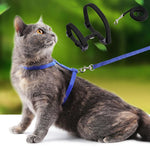 Adjustable Pet Cat Collar For Cats Cozy Nylon Rabbit Kitten Kedi Harness Leash Set Dog Cat Accessories Products For Pets shimendi Sécurité et Confort pour Chien chat| Shimendi