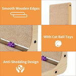 Cat Scratcher Cat Scratching Post Vertical Wear-resistant Scratch-resistant Cats Scratching Board Cats Toy Furniture Protector - shimendi