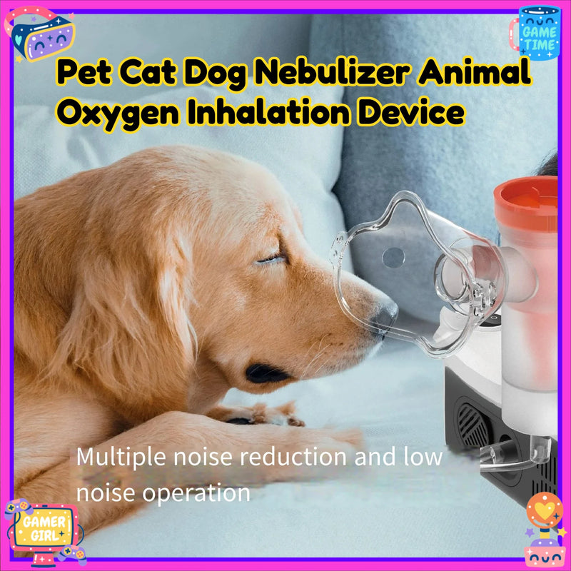 2026 Pet Cat and Dog Nebulizer Animal Oxygen Inhalation Device - Essential Pet Supplies for Cats and Dogs - shimendi