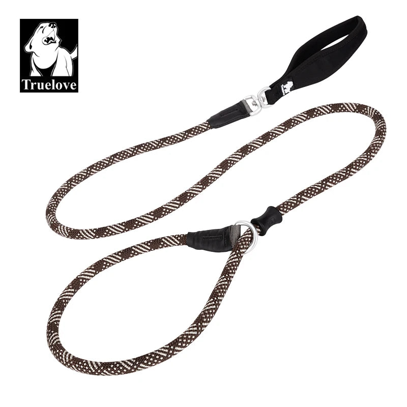 Truelove Pet Training Leash and Collar Durable Slip Lead Dog Leash Heavy Duty Comfortable Strong Rope Leash No Pull Pet TLL2575