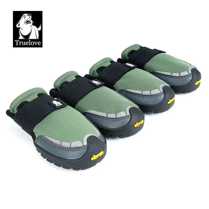 Truelove Pet Shoes Vibram Sole Reflective Durable  Anti-slip Soft Mesh Nylon  Comfortable  Outdoor NEW  2/4pcs Training TLS4862