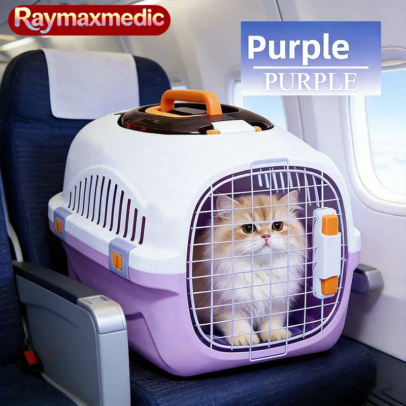 Raymax Portable Pet Carrier Spacecrt  Bag Dog Cage Travel Airline Outing Aircrt Che-in Universal Pet Fitn Scene For 8kg Pet Vet - shimendi