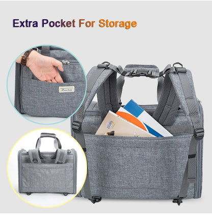 Truelove Waterproof Pet Carrier Bag for Small Dogs Cats High-Grade Polyester,Eco-Friendly & Airline Approved Design TLX2971