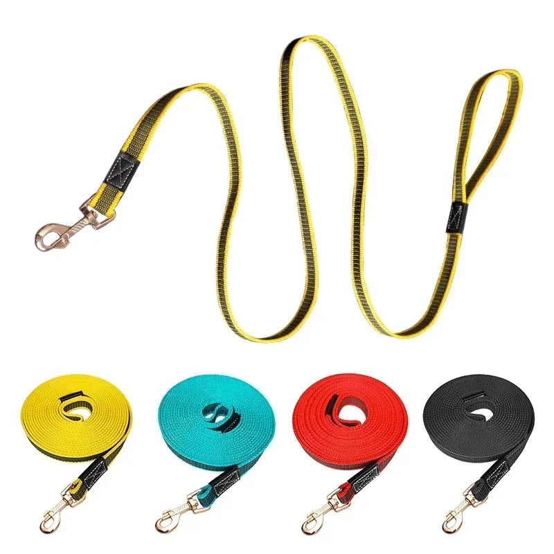 Long Dog Leash Lead Towing Rope Walking Training Strap Durable Strong Leashes Anti-slip Pet Traction Accessories 1.5M/2M/3M/5M