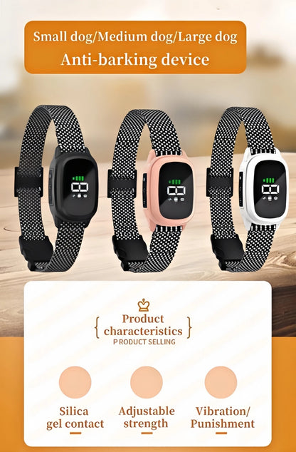 YHLC Automatic Anti Barking Dog Collar, Rechargeable Bark Stopper, Stop Barkin, Electric Training Collar for Dog