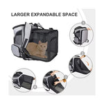 Cat Bag Outdoor Portable Cat Backpack, Foldable Small Dog And Cat Outdoor Bag Expandable Double Shoulder Pet Backpack shimendi Sécurité et Confort pour Chien chat| Shimendi