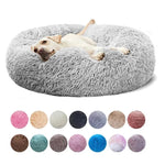 Super Soft Pet Cat Bed Plush Full Size Washable Calm Bed Donut Bed Comfortable Sleeping Artifact Suitable For Winter shimendi Sécurité et Confort pour Chien chat| Shimendi