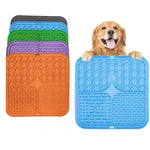 Pet Lick Silicone Mat Dogs Pet Slow Food Plate for Dog Bathing Distraction Silicone Dog Sucker Food Training Dog Feeder Supplies shimendi Sécurité et Confort pour Chien chat| Shimendi
