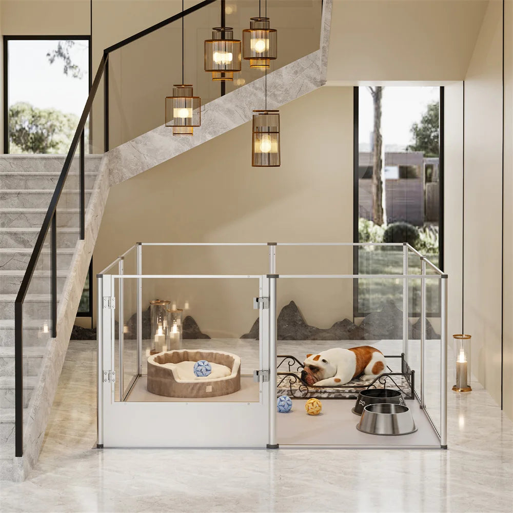 Extra Large Dog Playpen Acrylic Enclosure Pet Animal Bunny