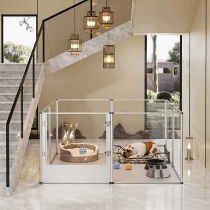 Extra Large Dog Playpen Acrylic Enclosure Pet Animal Bunny