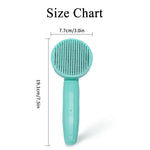 Cat Hair Cleaning Dematting Brush Comb Dog Hair Removal Brush Cat Grooming Tool Dog Hair Shedding Trimmer Needle Comb - shimendi