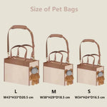 Cute Dog Carrier Bag Going Out Large Capacity Bear Plush Cat Shoulder Bag Small Dog Tote Bag shimendi Sécurité et Confort pour Chien chat| Shimendi