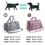 Truelove Nylon Oxford Large Space Comfortable Travel Foldable Hook Pet Carrier Bag Portable Puppy Cat Carrier Backpack TLX4971 shimendi Sécurité et Confort pour Chien chat| Shimendi