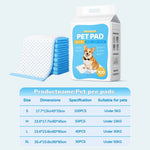 100/50/40/30 Pieces of Pet Pee Pads, Thickened and Deodorizing Dog Pee Pads, Essential for Dog Training, Highly Absorbent Disposable Pads, Dog Training Pads, Suitable as a Gift. - shimendi