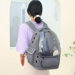 Transparent Pet Carrier Backpack Ideal Cat Accessories Outdoor Pet Shoulder Bag Breathable Pet Supplies With Ample Ventilation shimendi Sécurité et Confort pour Chien chat| Shimendi