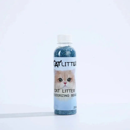 Cat Litter Deodorizing Beads Bottle - Odor Eliminator for Comfortable Home Smell Freshener for Cat Litter Box