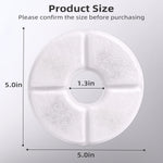 Cat Water Fountai Little Flower Water Fountain Filter Cartridge, Original Fit, Deep Purification for Pet's Healthy Water Intake - shimendi
