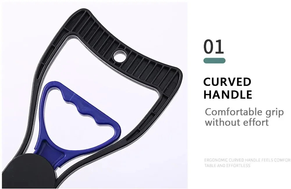 Foldable Long Handle Pet Poop Picker Dog Waste Cleaner Outdoor Poop Scooper Home Cleaning Tool Supplies