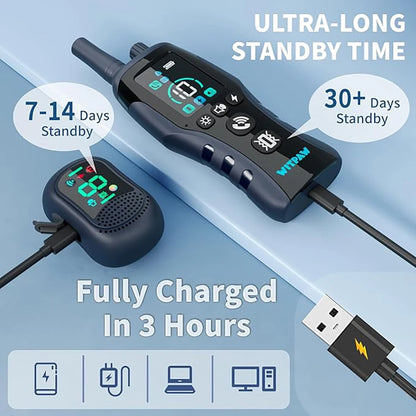 Dog Shock Collar4900Ft Dog Training Collar for 5-120lbs Small Medium Large Dog Rechargeable Waterproof Beep Vibration Safe Shock