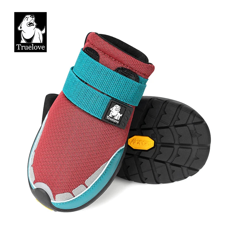 Truelove Pet Shoes Vibram Sole Reflective Durable  Anti-slip Soft Mesh Nylon  Comfortable  Outdoor NEW  2/4pcs Training TLS4862 - shimendi