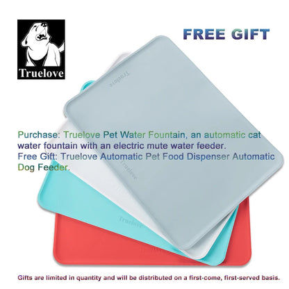 Truelove Pet Water Fountain Automatic Cat Water Fountain Electric Mute Water Feeder USB Dog Drinker Bowl Pet Drinking Dispenser