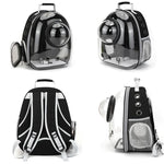 Pet Cat Carrying Bag Space Pet Backpacks Breathable Portable Transparent Backpack Puppy Dog Transport Carrier Space Capsule Bags - shimendi