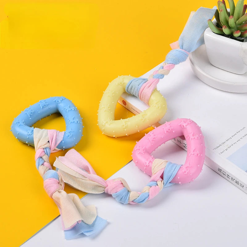 Pet Dog Chew Toys Rubber Bone Toy Aggressive Chewers Dog Toothbrush Doggy Puppy Dental Care For Dog Pet Accessories