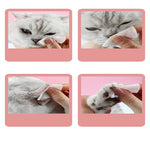 1Can/120pcs Pet Cleaning Products Eye Wipes To Remove Tear Marks Cleaning Wet Tissues Cat Wiping Eyes Removing Tear Cleaning Pet - shimendi